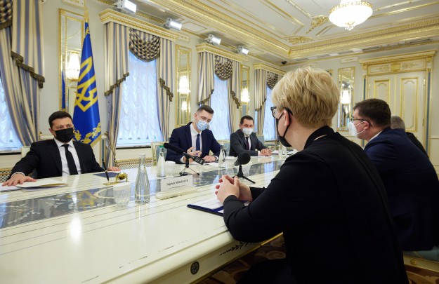 Президент України провів зустріч з Прем'єр-міністром Литви