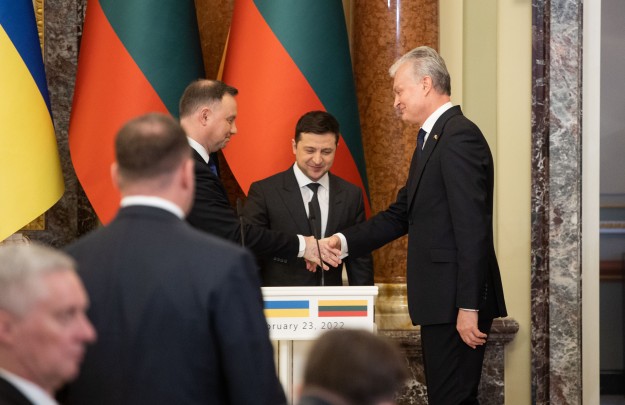 Україна, Польща й Литва єдині в тому, що майбутнє європейської безпеки зараз вирішується в Україні – Володимир Зеленський