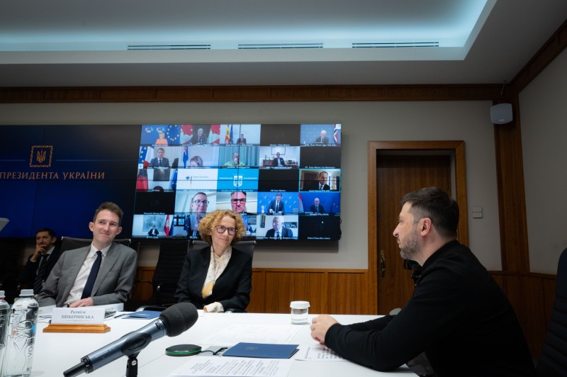 Коаліція охочих обговорила результати зустрічі в Женеві та скоординувала кроки для посилення України й досягнення тривалого миру Коаліція охочих обговорила результати зустрічі в Женеві та скоординувала кроки для посилення України й досягнення тривалого миру