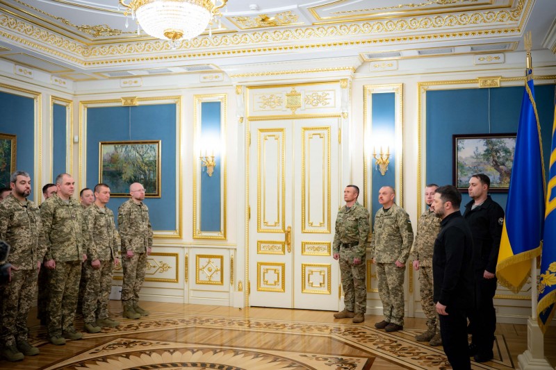 Президент привітав працівників УДО з професійним святом і відзначив їх державними нагородами