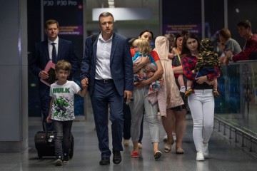 Children from the Susliak family returned to Ukraine