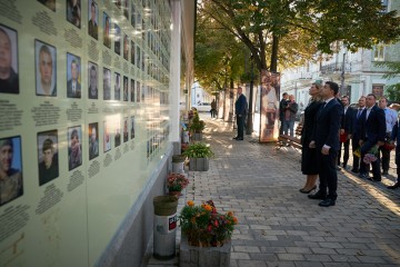 Участь Президента у заходах з нагоди Дня Захисника України, 14 жовтня 2019 року