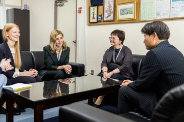 Olena Zelenska got acquainted with the organization of school meals in Japan