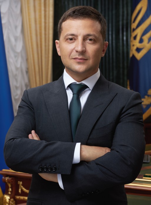 Ukrainas president Volodymyr Zelensky