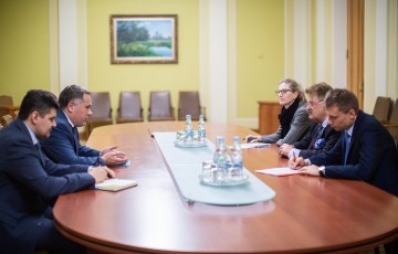 Ihor Zhovkva and Elmar Brok discussed prospects of Ukraine in relations with the EU