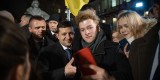 Президент України Володимир Зеленський зустрівся у Вільнюсі з представниками української громади під час свого офіційного візиту до Литви, 27 листопада 2019 року