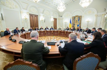 The NSDC considered the draft National Security Strategy of Ukraine
