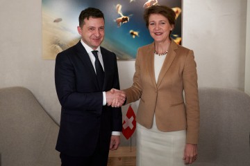 Volodymyr Zelenskyy had a meeting with the President of Switzerland