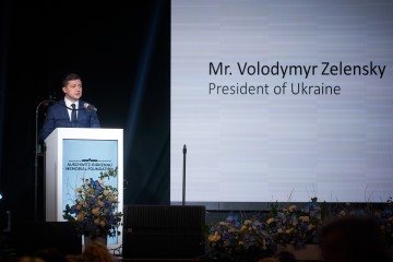 President had a meeting with former prisoners of the Auschwitz-Birkenau Nazi concentration camp in Poland