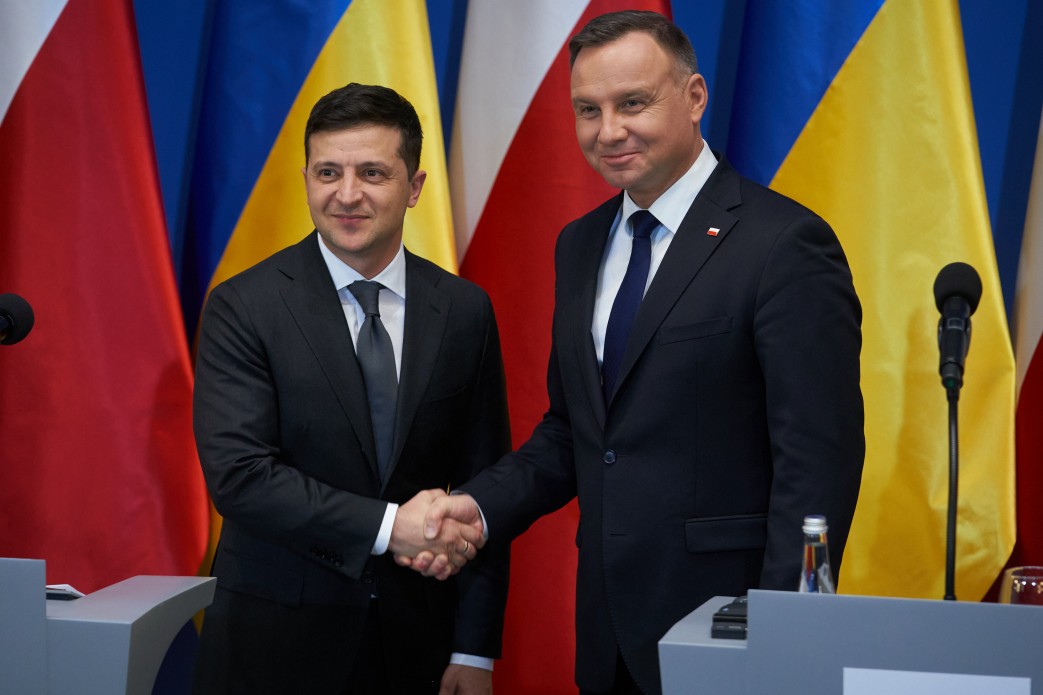 Ukraine and Poland are heading to the future with an open heart and focusing on things that unite - Volodymyr Zelenskyy after the meeting with Andrzej Duda — Official website of the