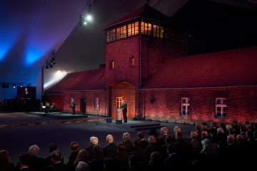Volodymyr Zelenskyy took part in the commemoration of the 75th anniversary of the liberation of the Auschwitz-Birkenau Nazi concentration camp in Poland
