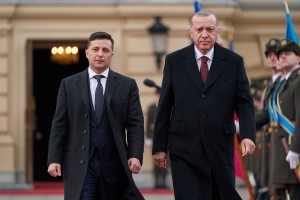 Президент України Володимир Зеленський у Києві зустрівся з Президентом Турецької Республіки Реджепом Таїпом Ердоганом, 3 лютого 2020 року