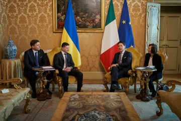 Volodymyr Zelenskyy met with the Prime Minister of Italy