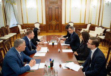 Andriy Yermak had a meeting with Swedish Minister for Foreign Affairs Ann Linde
