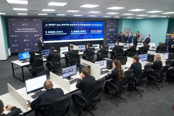 Президент ознайомився з роботою системи автоматичної фіксації перевищення швидкості, 12 березня 2020 року