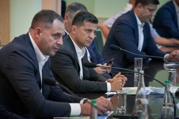 Volodymyr Zelenskyy visited the OPP and met with entrepreneurs from the Odesa region