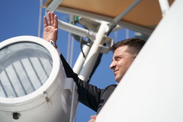 Президент Володимир Зеленський відвідав з робочою поїздкою Одещину