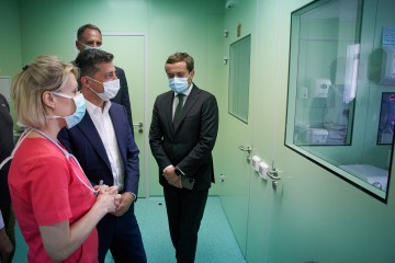 President visited the Volyn Regional Perinatal Center