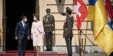 Президент Володимир Зеленський зустрівся з Президентом Швейцарської Конфедерації Симонеттою Соммаругою, яка відвідала Україну з державним візитом, 21 липня 2020 року 
