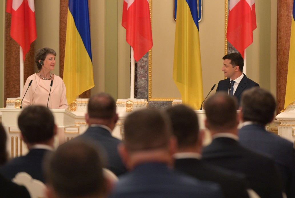 Volodymyr Zelenskyy: I believe that Switzerland will help Ukraine in preventing corruption