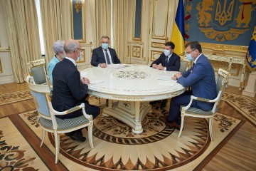 President of Ukraine received credentials from the Ambassadors of Denmark, Afghanistan, Lithuania, Montenegro and Saudi Arabia