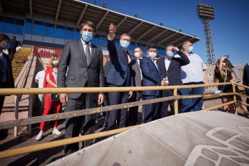 Construction of sports infrastructure will contribute to the formation of a more progressive and healthier social life - President during the review of the reconstruction of the 