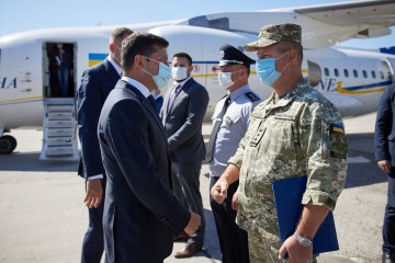 Президент розпочав робочу поїздку на Полтавщину