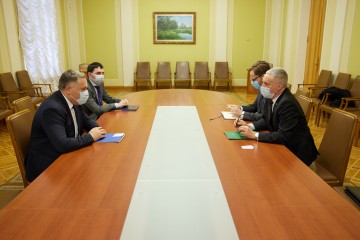 Ігор Жовква та Посол Литви обговорили підготовку чергового засідання Ради Президентів