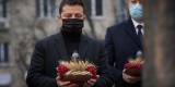 Президент України Володимир Зеленський на церемонії вшанування пам'яті жертв голодоморів, 28 листопада 2020 року