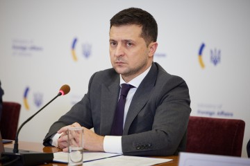Volodymyr Zelenskyy: In all countries Ukrainian diplomats should raise the issue of the return of Donbas and Crimea, which is the main foreign policy priority of Ukraine
