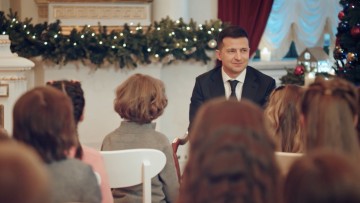 New Year's greetings from President of Ukraine Volodymyr Zelenskyy