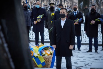 President paid tribute to the Heroes of Kruty
