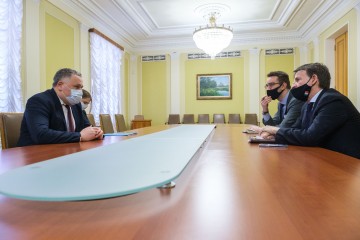 Ігор Жовква обговорив з Послом Італії в Україні шляхи подальшого розвитку українсько-італійського партнерства