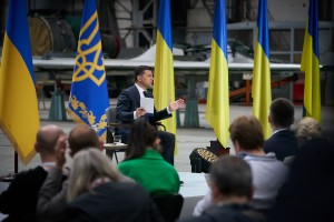 Президент України Володимир Зеленський провів прес-конференцію, присвячену двом рокам свого перебування на посаді Глави держави, 20 травня 2021 року