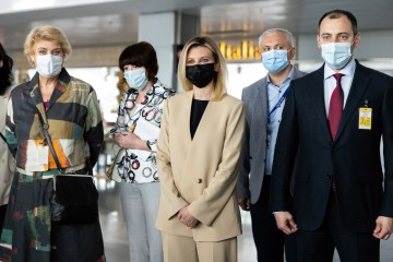 В аеропорту «Бориспіль» за участю першої леді Олени Зеленської відбулася зустріч-діалог щодо розвитку безбар’єрної інфраструктури