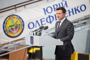In Odesa, Volodymyr Zelenskyy took part in solemn events on the occasion of the Day of the Naval Forces