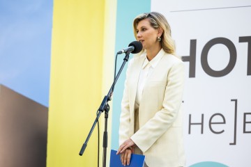 Олена Зеленська виступила на відкритті виставки фотомистецтва Photo Kyiv 2021