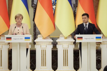 Ukraine, Germany and France should have a consolidated position on Donbas peace plan: President