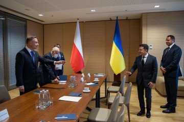 Volodymyr Zelenskyy met with President of Poland Andrzej Duda