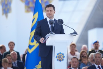 Промова Президента Володимира Зеленського з нагоди 30-ї річниці незалежності України