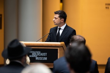 The people of Ukraine who survived Babyn Yar cannot have the germs of anti-Semitism and Nazism at the genetic level - Volodymyr Zelenskyy during a speech at the Holocaust Museum in Washington