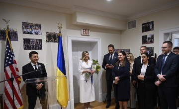 Ukrainian House was opened in Washington with the participation of Volodymyr and Olena Zelenskyy