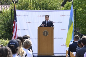 Volodymyr Zelenskyy delivered a speech at Stanford University: Ukraine is a country where anything is possible