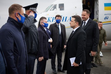 Робоча поїздка Президента України до Запорізької області