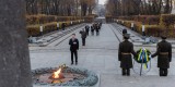 У 77-му річницю вигнання з України нацистських загарбників Президент Володимир Зеленський узяв участь у вшануванні пам'яті воїнів, які віддали своє життя за визволення рідної землі під час Другої світової війни, 28 жовтня 2021 року