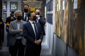 President visited the Odesa National Art Museum and got acquainted with the plan for its restoration