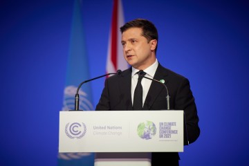 Speech by Volodymyr Zelenskyy at the COP26 UN Climate Change Conference