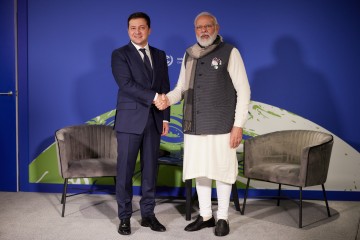President met with the Prime Minister of the Republic of India