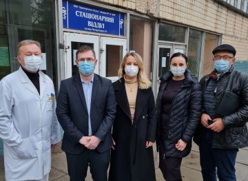На Дніпропетровщині Юлія Соколовська перевірила готовність медзакладів до боротьби з пандемією COVID-19