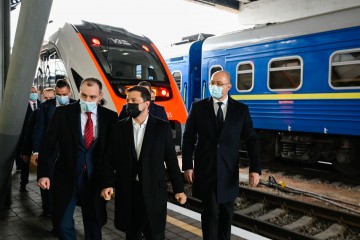 President made a test trip on a new train made in Ukraine
